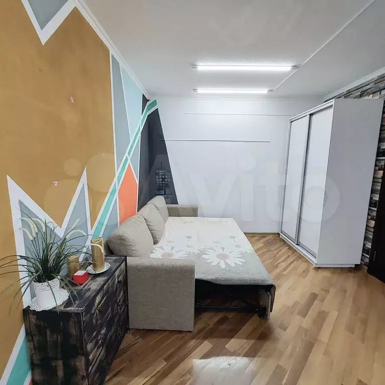 1-к. квартира, 40 м, 1/6 эт. - Фото 1