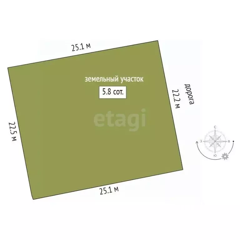 Участок в Ростовская область, Багаевский район, Манычское с/пос, ... - Фото 2