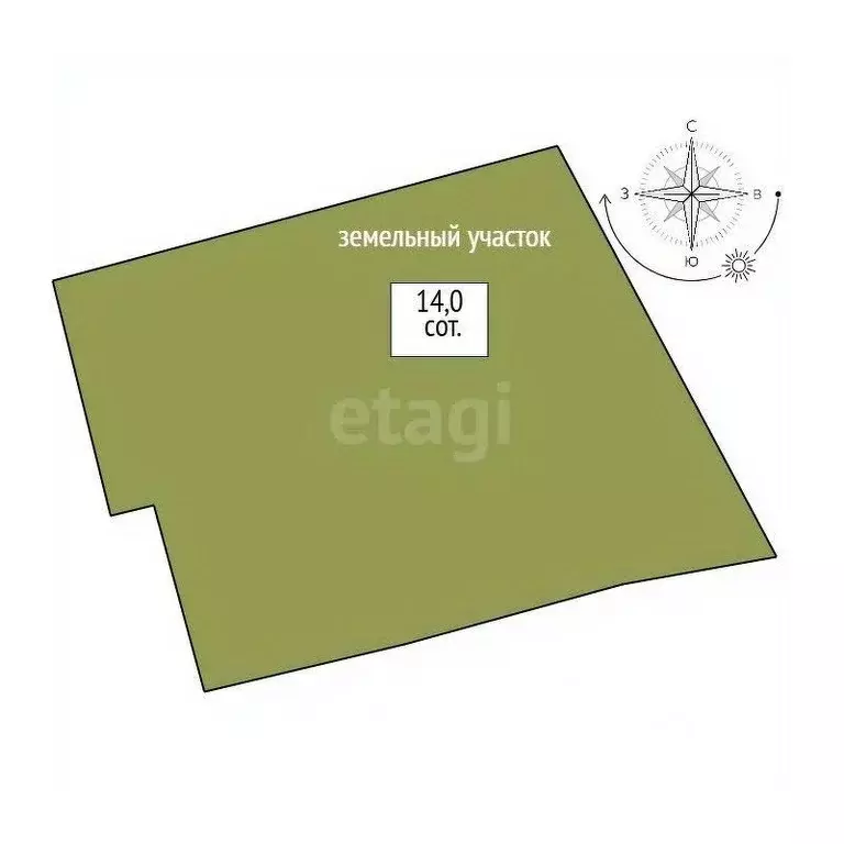 Участок в Свердловская область, Нижний Тагил 1 Мая ул. (14.0 сот.) - Фото 2