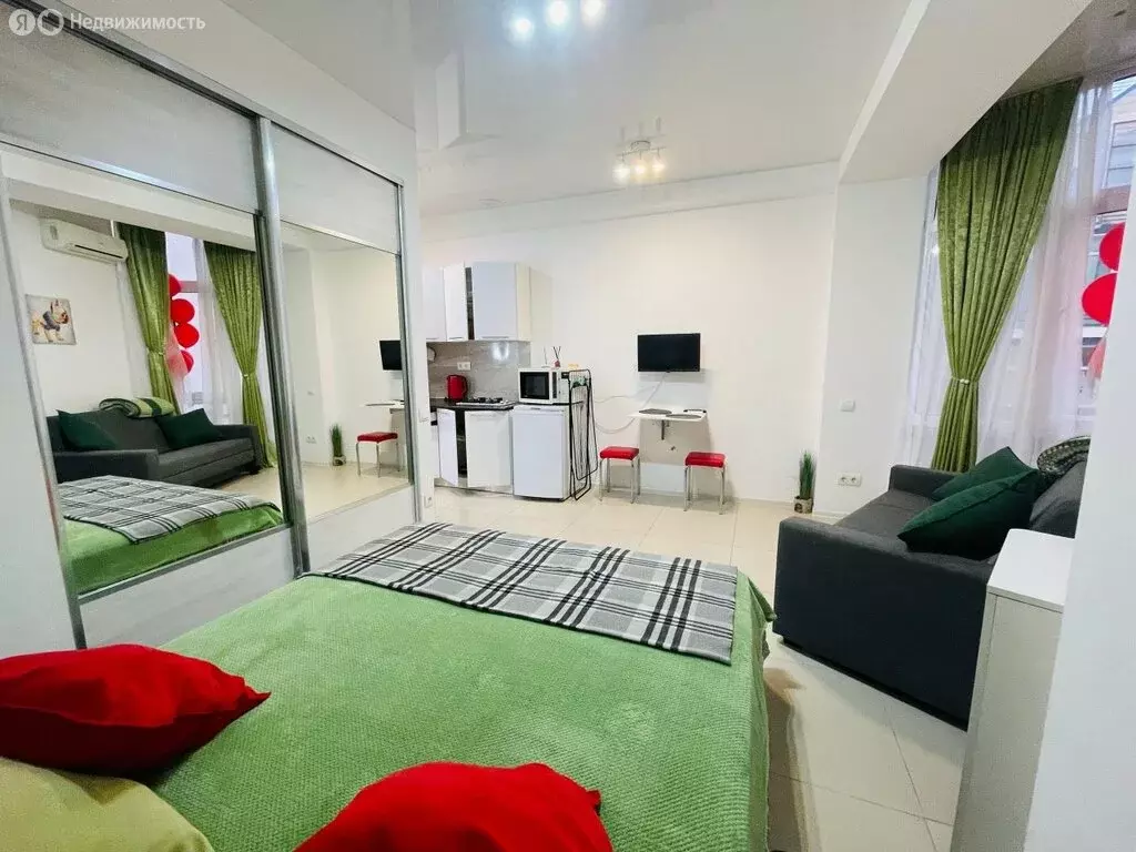 Квартира-студия: Сочи, улица Просвещения, 147/1 (24.4 м) - Фото 2