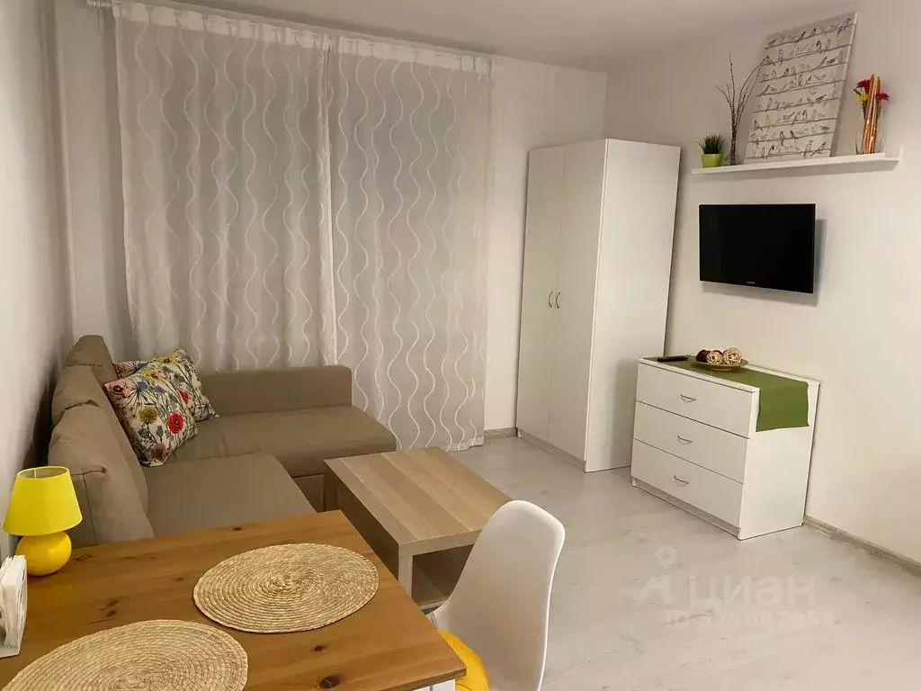 Студия Ленинградская область, Мурино Всеволожский район, пл. ... - Фото 0