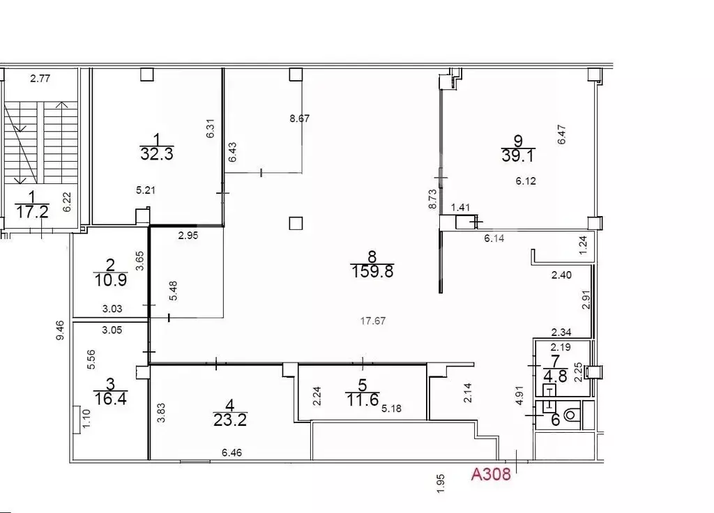 Офис в Москва Верейская ул., 29С134 (303 м) - Фото 1