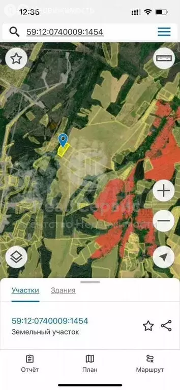 Участок в Чайковский городской округ, село Большой Букор (600 м) - Фото 1