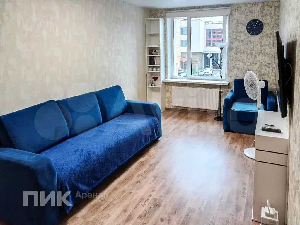 1-к. квартира, 38,8 м, 2/24 эт. - Фото 1