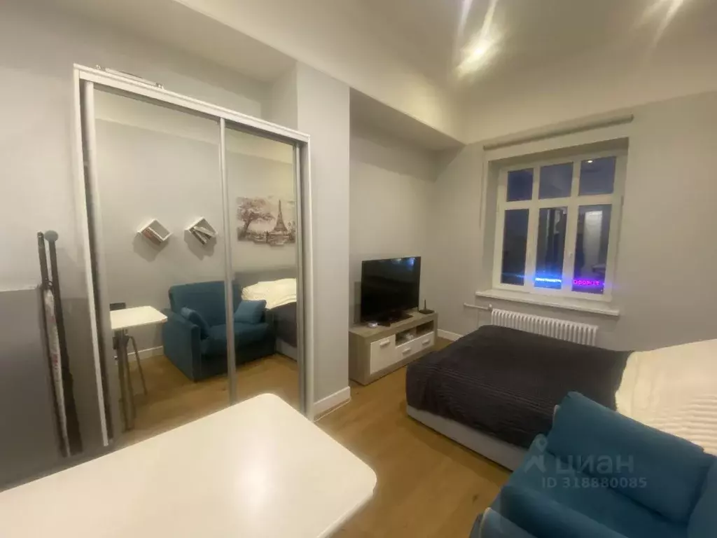 Студия Москва ул. Большая Молчановка, 23С2 (22.0 м) - Фото 0