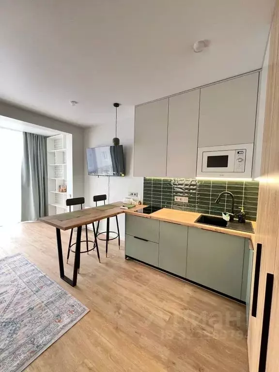 Студия Приморский край, Владивосток ул. Зеленый Бульвар, 27к1 (30.0 м) - Фото 2