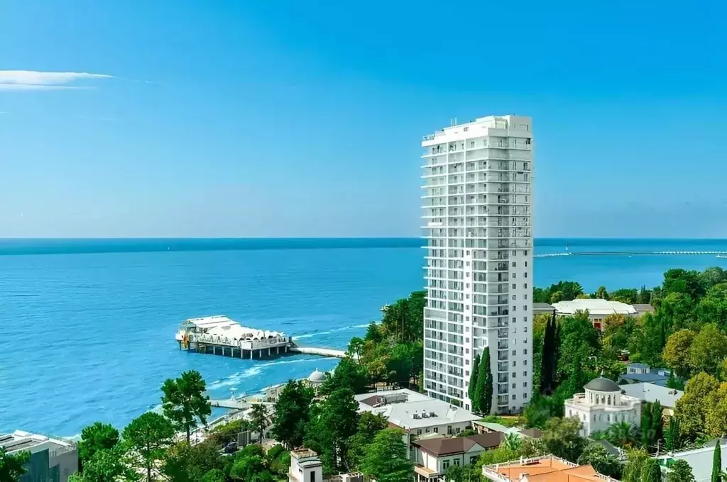 2-к кв. Краснодарский край, Сочи ул. Черноморская, 10 (76.6 м) - Фото 1