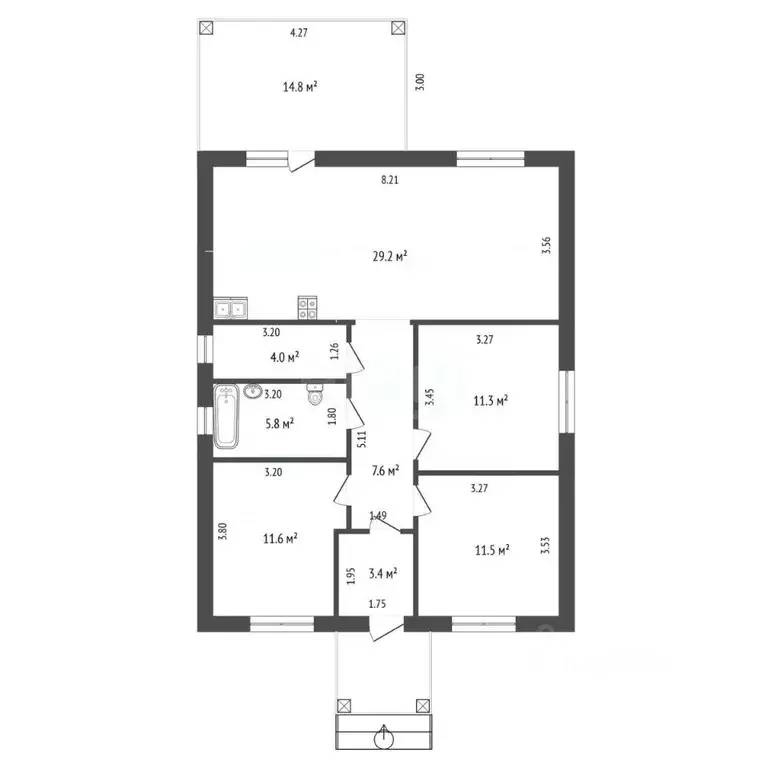 Дом в Ростовская область, Аксайский район, Щепкинское с/пос, пос. ... - Фото 1