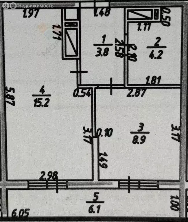 1-комнатная квартира: Краснодар, Домбайская улица, 55к3 (32 м) - Фото 0