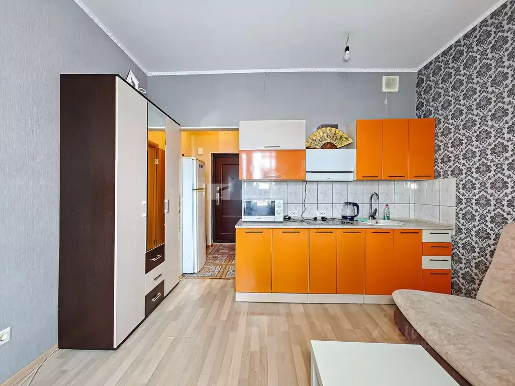 Студия Новосибирская область, Новосибирск ул. Одоевского, 1/9 (21.0 м) - Фото 1