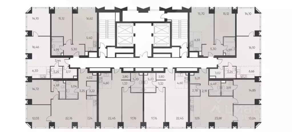 2-к кв. Москва 1-й Сетуньский проезд, 8 (49.0 м) - Фото 2