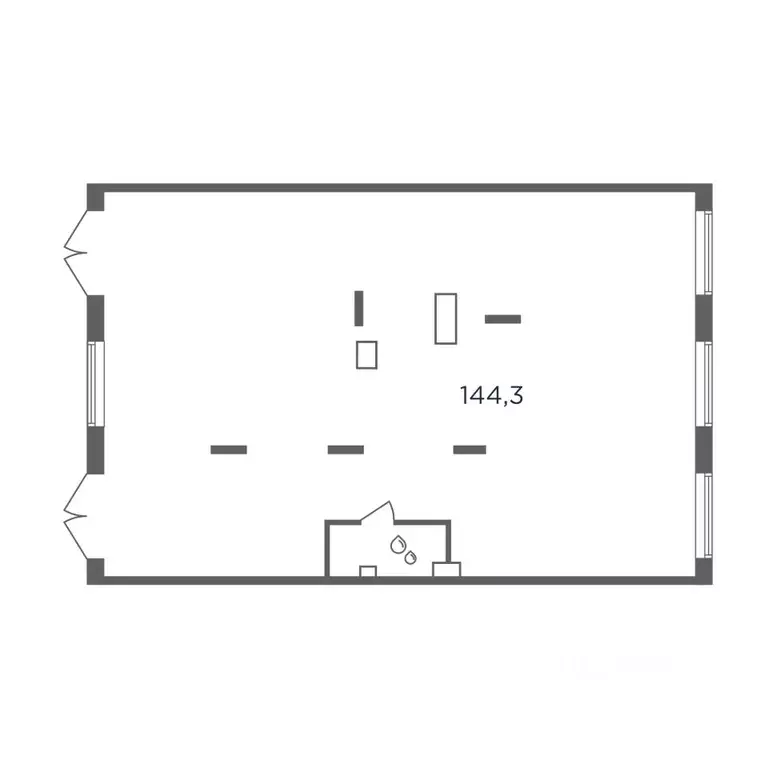 Помещение свободного назначения в Московская область, Одинцовский ... - Фото 1