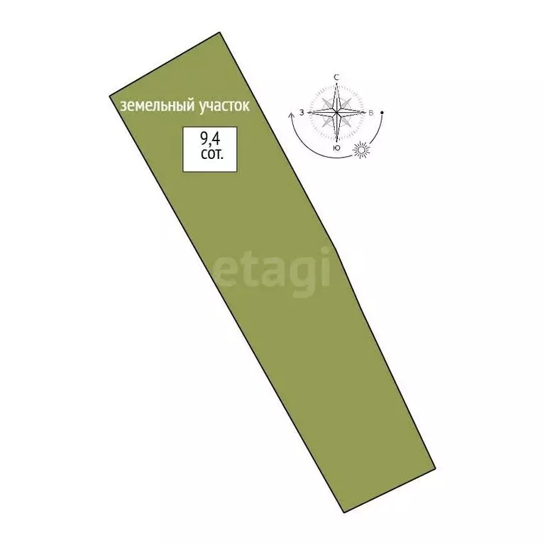 Участок в Нижний Тагил, Бригадная улица (9.4 м) - Фото 1