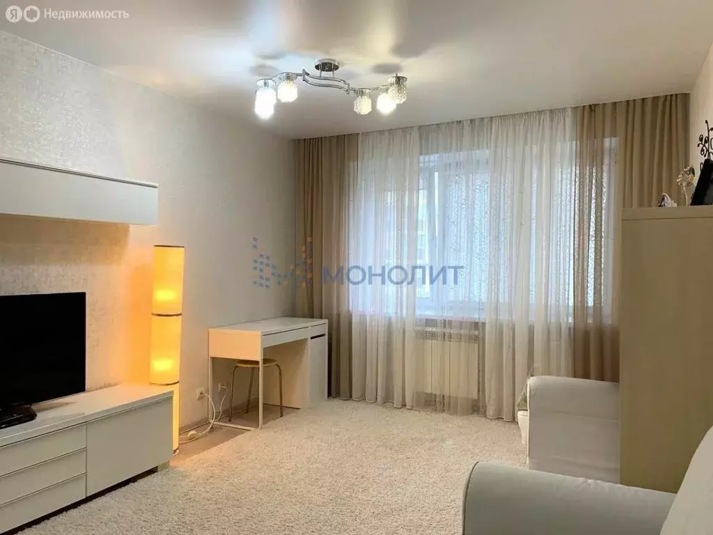 1-комнатная квартира: Чебоксары, улица Филиппа Лукина, 4 (45.4 м) - Фото 1