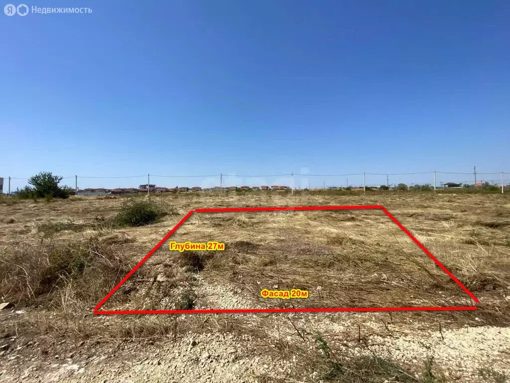 Участок в Анапа, улица Адмирала Серебрякова (6.1 м) - Фото 1