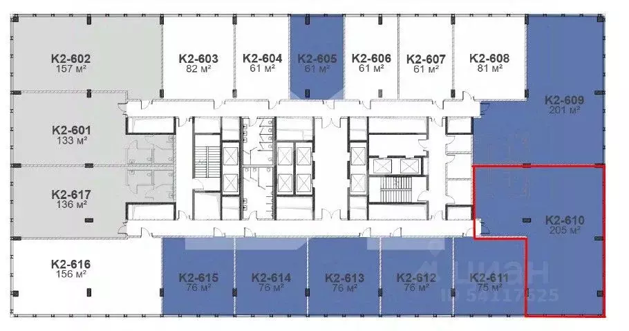 Помещение свободного назначения в Москва Старокалужское ш., 64С1 (205 ... - Фото 2