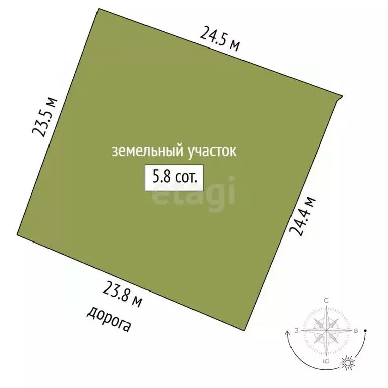 Дом в Тюменская область, Тюмень СОСН Радуга тер., ул. Сосновая (42 м) - Фото 2