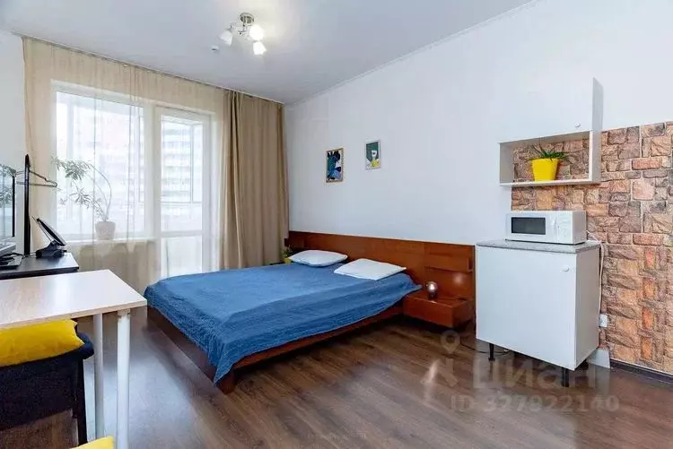 Студия Санкт-Петербург ул. Плесецкая, 16 (26.0 м) - Фото 1