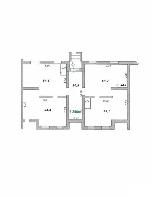 Помещение свободного назначения в Белгородская область, Строитель ... - Фото 1