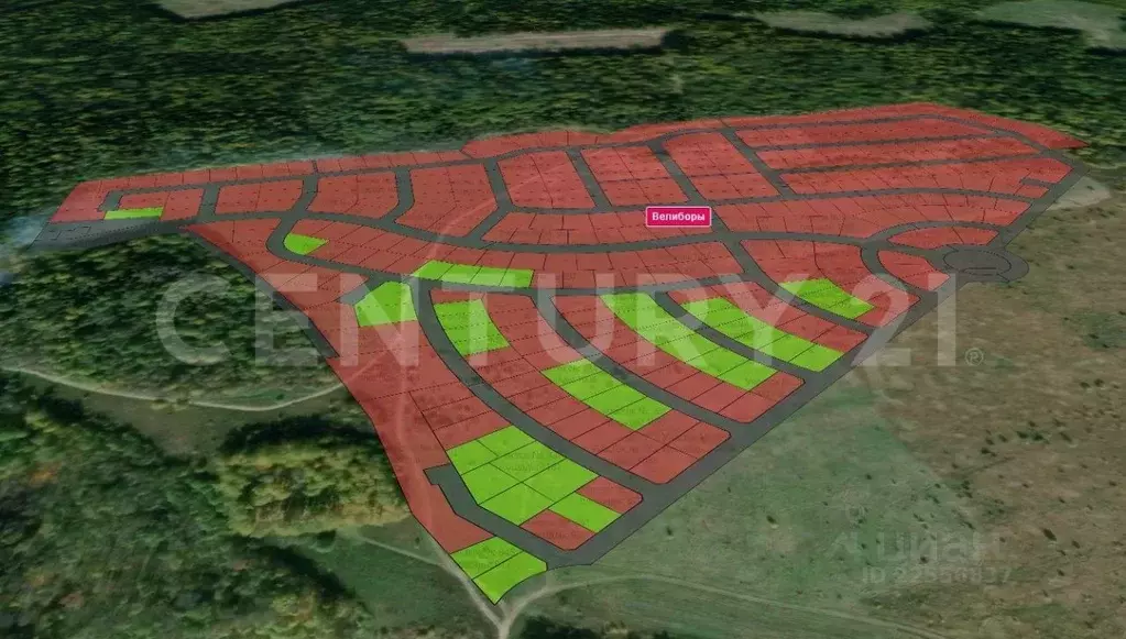 Участок в Калужская область, Малоярославецкий муниципальный округ, ... - Фото 2