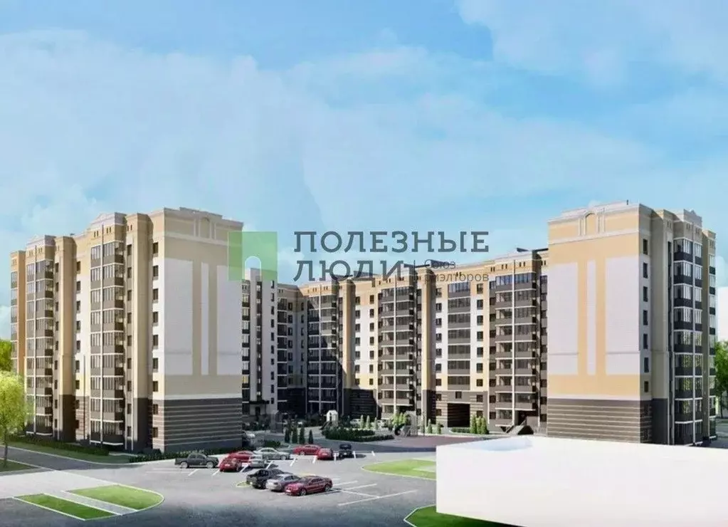 2-к кв. Тамбовская область, Тамбов Астраханская ул., 181Вк3 (69.9 м) - Фото 0