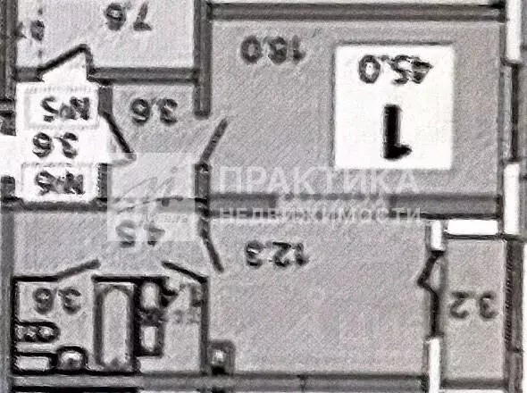 1-к кв. Московская область, Балашиха Изумрудный кв-л, 3 (44.0 м) - Фото 2