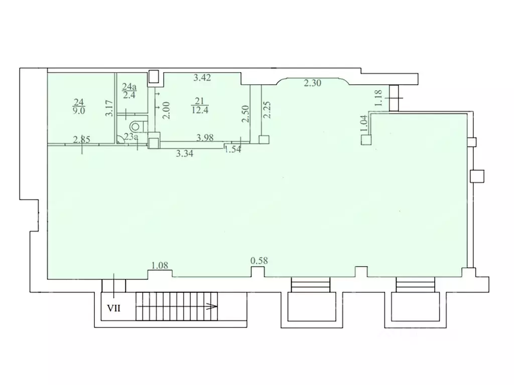 Офис в Москва Цветной бул., 30С1 (200 м) - Фото 1