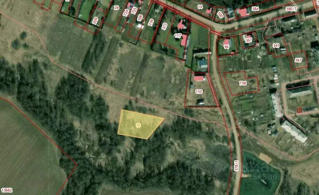 Участок в Московская область, Можайский муниципальный округ, д. ... - Фото 1