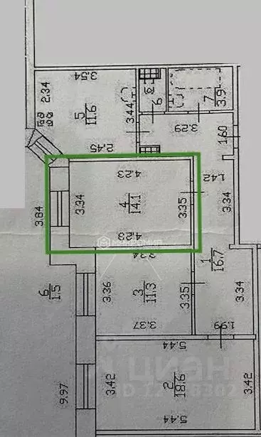 Комната Санкт-Петербург ул. Оптиков, 52к2 (14.1 м) - Фото 1