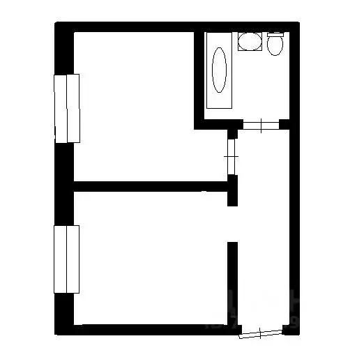 1-к кв. Татарстан, Казань Бакалейная ул., 52а (48.0 м) - Фото 2