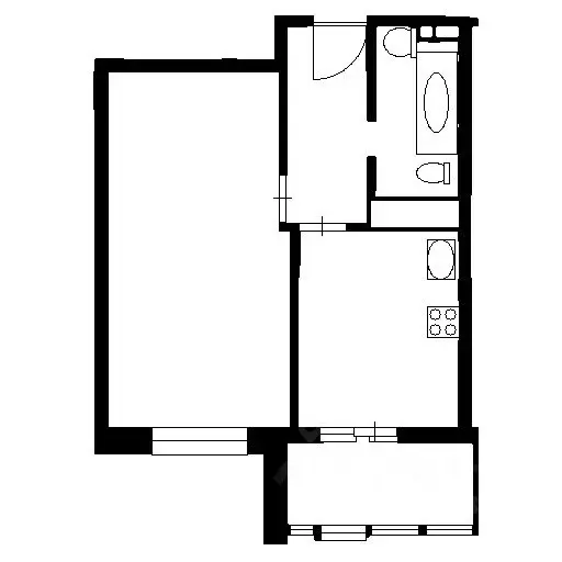 1-к кв. Краснодарский край, Анапа Парковая ул., 64к2 (43.0 м) - Фото 2
