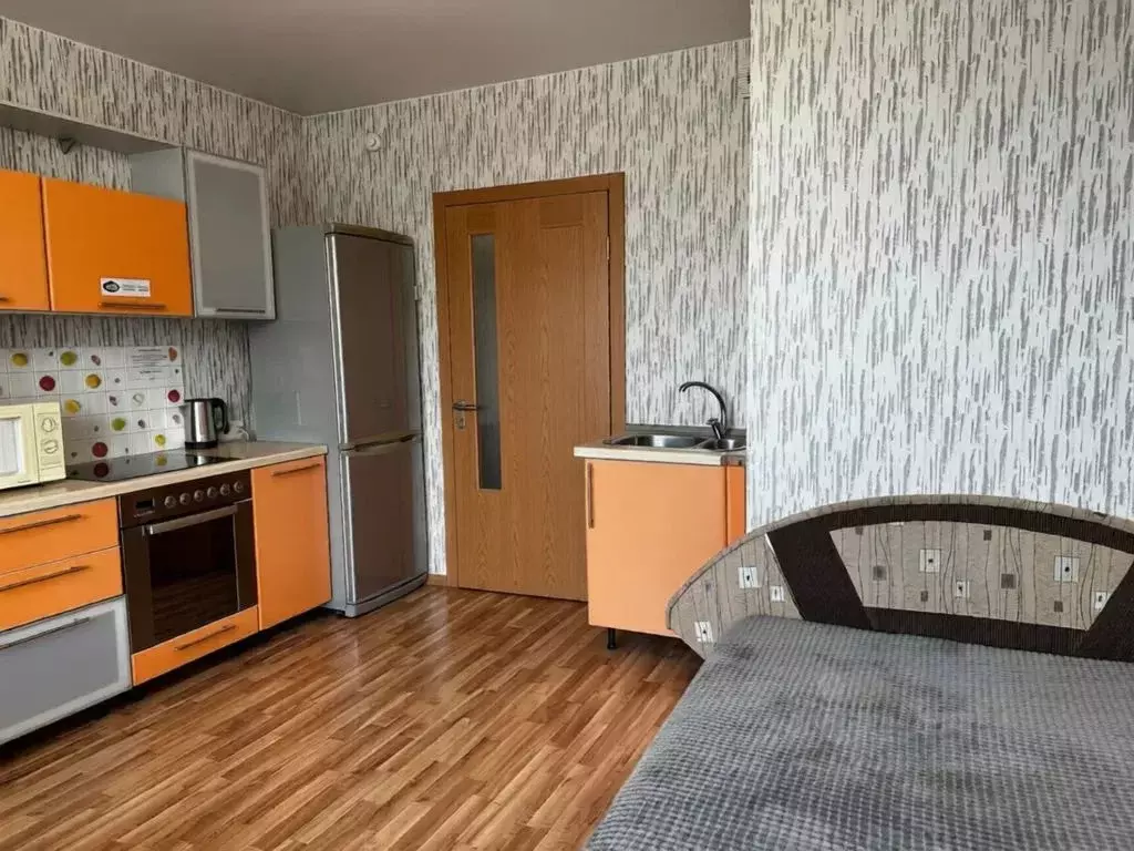 Студия Красноярский край, Красноярск Николаевка мкр, ул. Серова, 8 ... - Фото 1