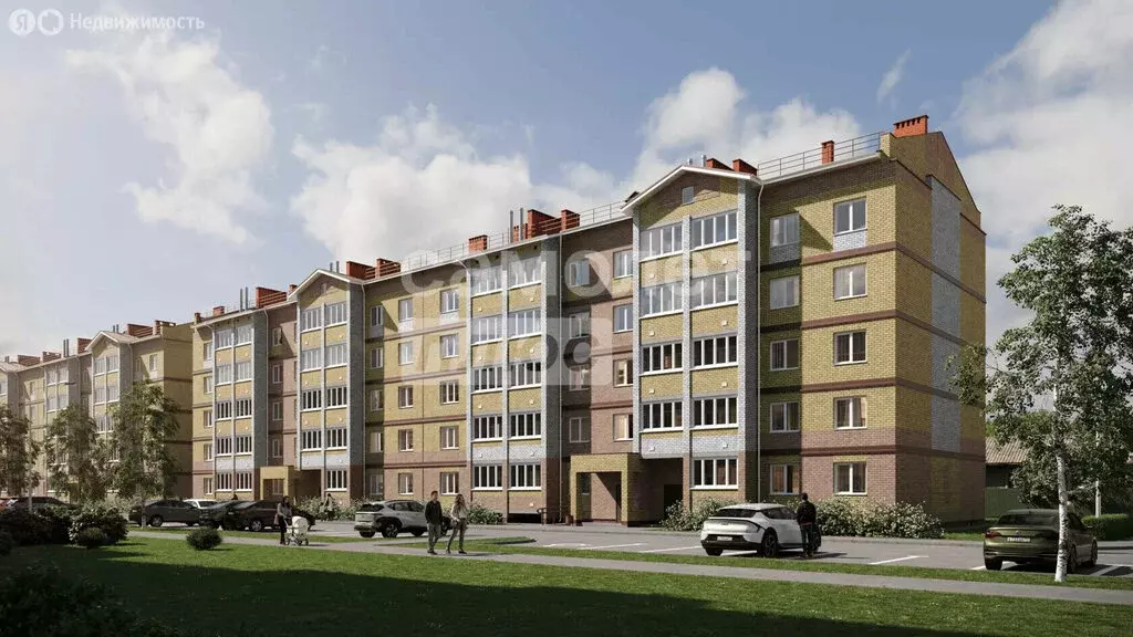 1-комнатная квартира: посёлок Новый, Новая улица, 1 (37.05 м) - Фото 1