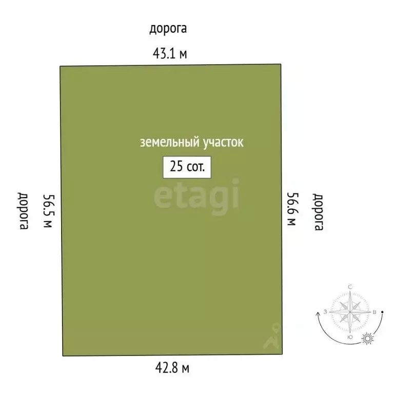 Участок в Тюменская область, Нижнетавдинский муниципальный округ, д. ... - Фото 2