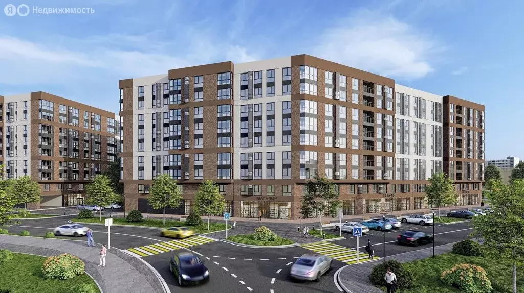 1-комнатная квартира: Нальчик, улица Героя России Т.М. Тамазова, 2/6 ... - Фото 2