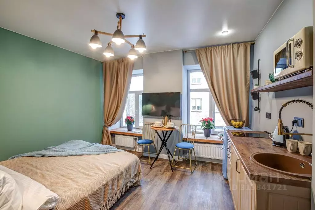 1-к кв. Санкт-Петербург Рижский просп., 70Р (23.0 м) - Фото 0
