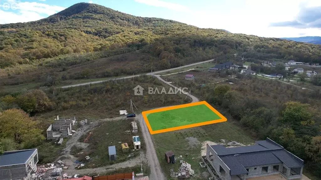 Участок в станица Даховская, Солдатская улица (9.13 м) - Фото 1