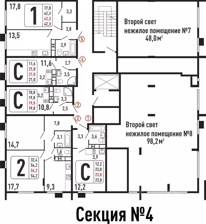 Свободной планировки кв. Московская область, Химки Сходня мкр, ул. ... - Фото 1