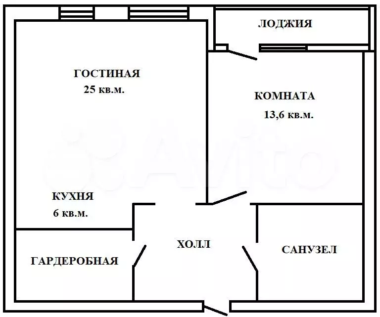 2-к. квартира, 62,3 м, 14/17 эт. - Фото 0