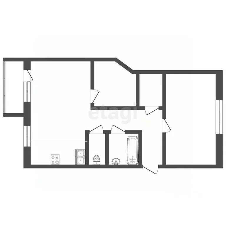 3-к кв. Московская область, Красногорск бул. Красногорский, 25 (67.5 ... - Фото 2