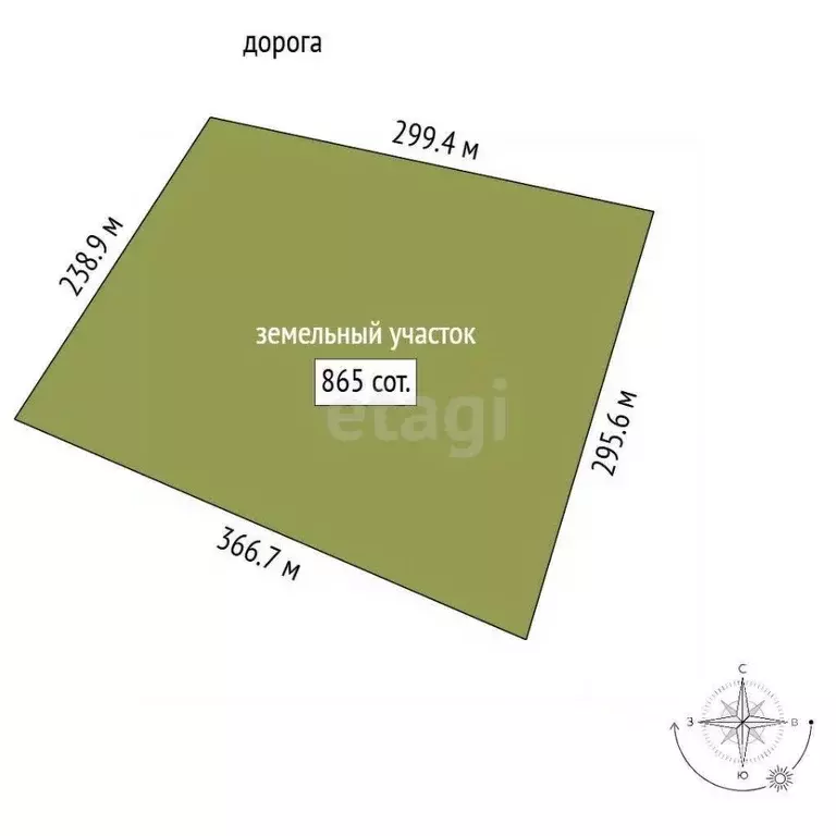 Участок в Ленинградская область, Волосовский район, Бегуницкое с/пос, ... - Фото 2