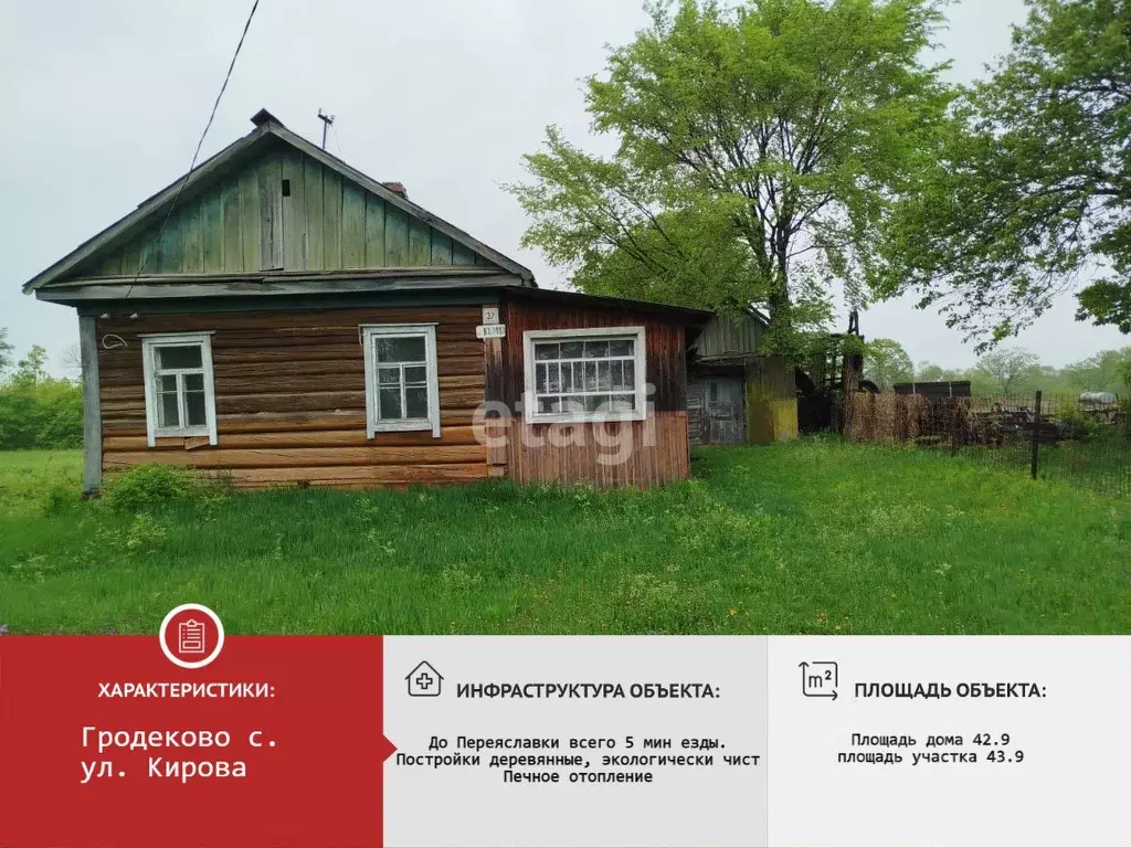 Дом в Хабаровский край, Имени Лазо район, Хор рп ул. Кирова, 37 (43 м) - Фото 0