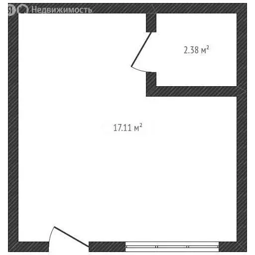 Помещение свободного назначения (20.8 м) - Фото 1