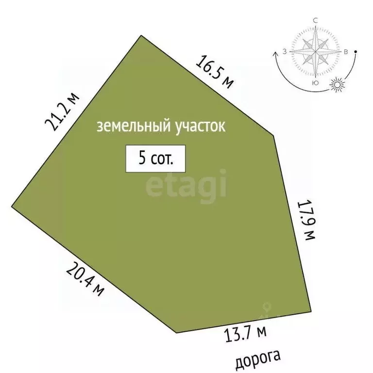 Участок в Крым, Феодосия ул. Камышовая (5.0 сот.) - Фото 1