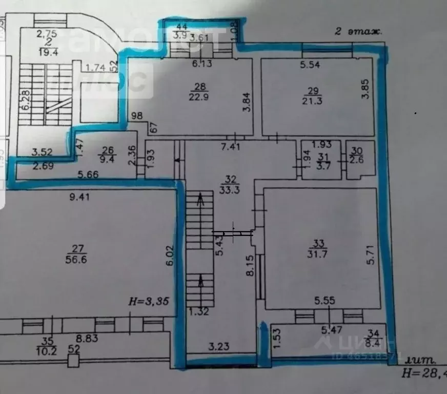 Офис в Тюменская область, Тюмень ул. Малыгина, 49 (140 м) - Фото 1