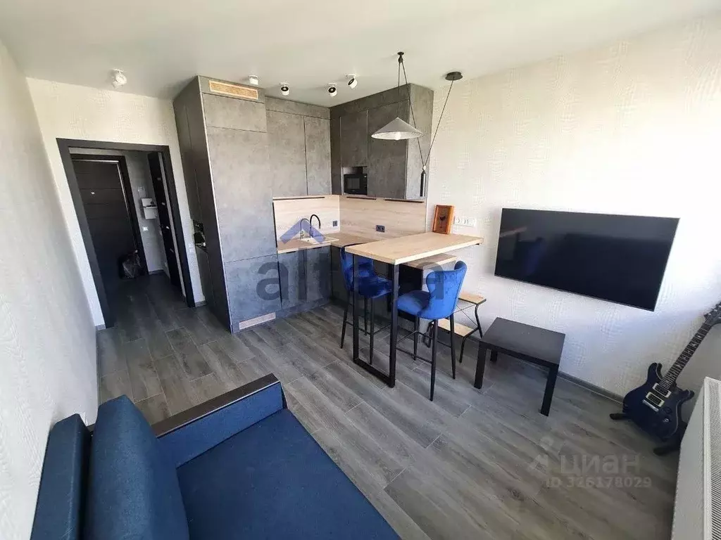 1-к кв. Татарстан, Казань ул. Новаторов, 8Б (39.0 м) - Фото 1