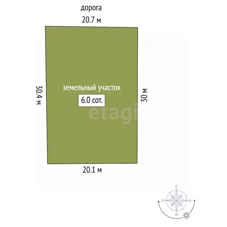 Участок в Ростовская область, Батайск Весна ДНТ, ул. 8-й Проезд (6.0 ... - Фото 2