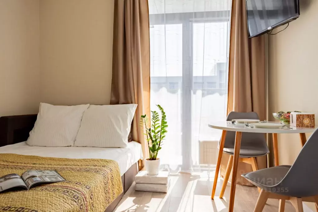 Студия Краснодарский край, Сочи Бытха мкр, ул. Ясногорская, 16/2к3 ... - Фото 2