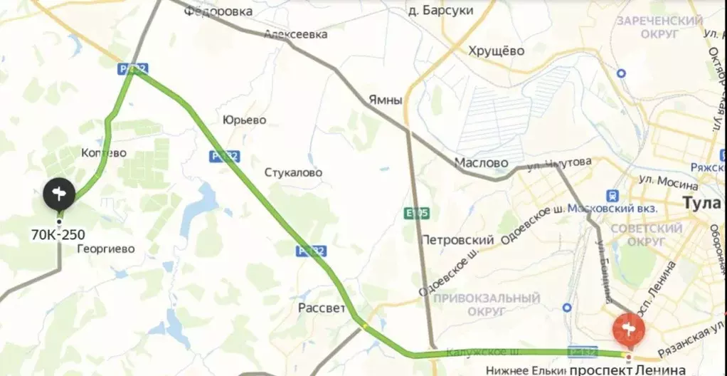 Участок в Тульская область, Тула городской округ, пос. Георгиево  ... - Фото 2