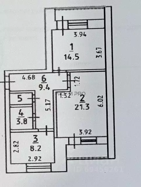 2-к кв. Кировская область, Киров Ульяновская ул., 20 (58.9 м) - Фото 2